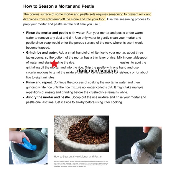 Crush & grind in style with this hard to find Mortar and Pestle NWT 6"x5.6"x2.4” - Picture 12 of 13